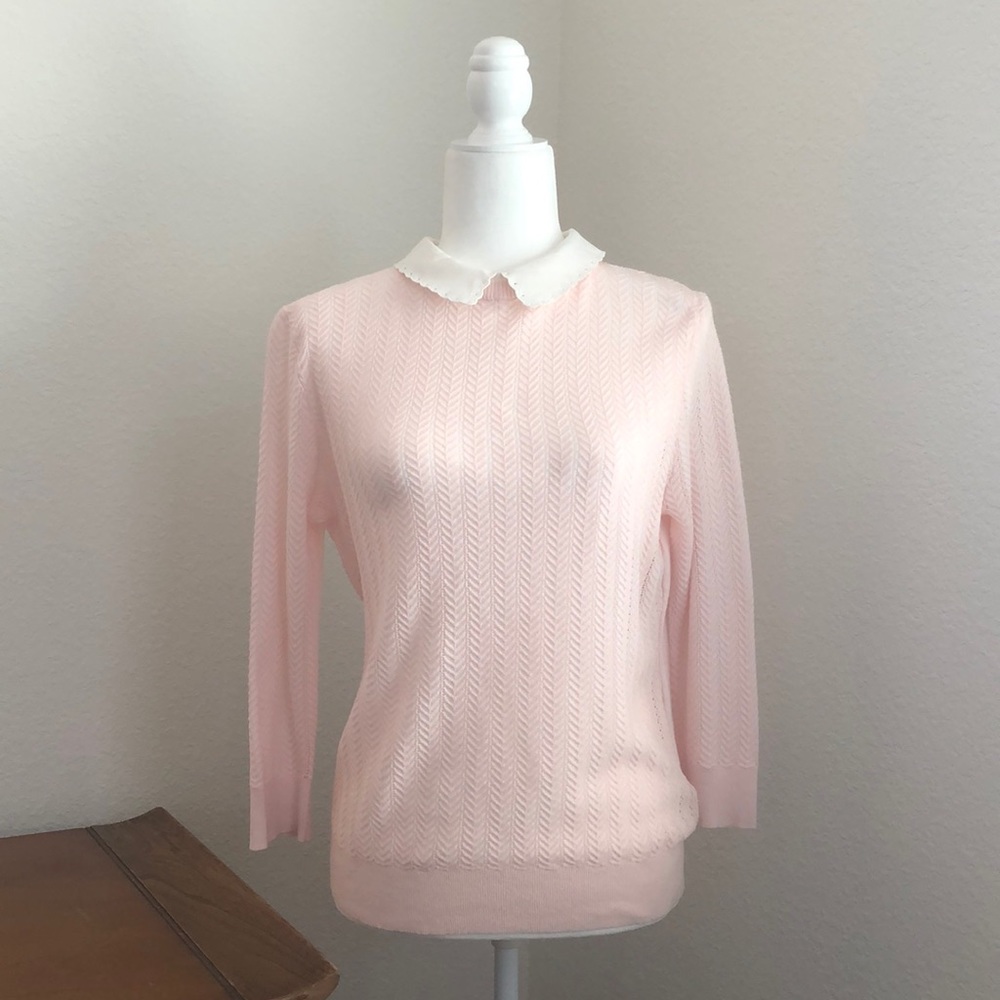 Ted Baker - Peter Pan  Scalloped Collar Sweater